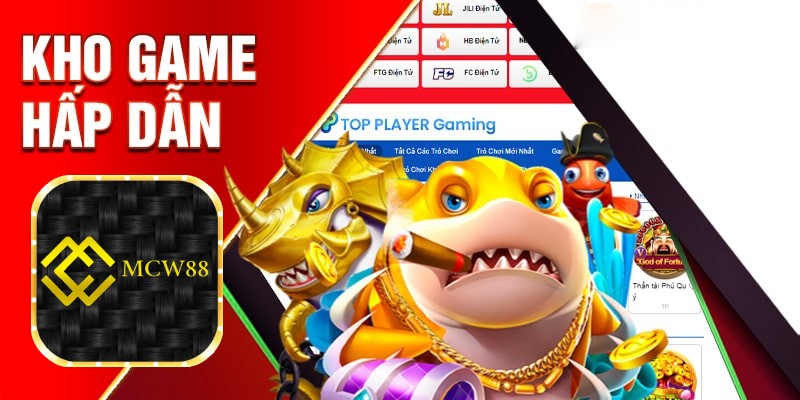 Đa dạng kho game tại nhà cái